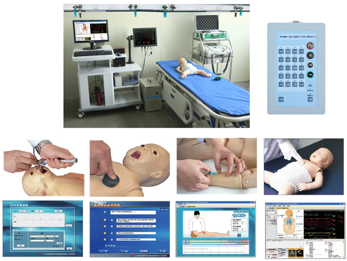 嬰兒綜合急救技能訓(xùn)練系統(tǒng)，女兒急救模型