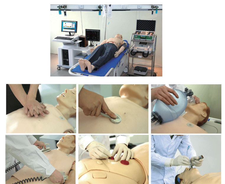 LG-H1200型 高智能數(shù)字網(wǎng)絡化ICU（綜合）護理技能訓練系統(tǒng)（教師機）　