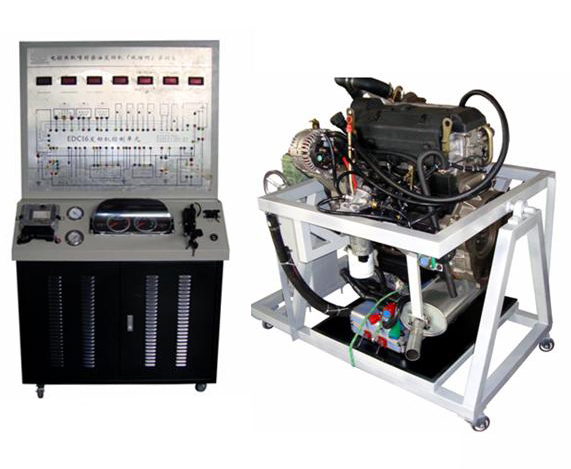 依維柯電控柴油發(fā)動機拆裝運行實訓臺(索菲姆8143)