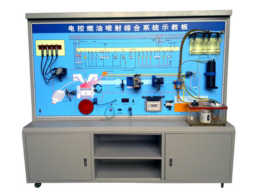 汽車傳感器系統(tǒng)考核裝置、電控燃油噴射綜合系統(tǒng)示教板