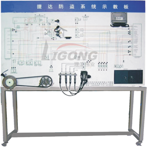 防盜系統(tǒng)示教板，http://www.edulg.com