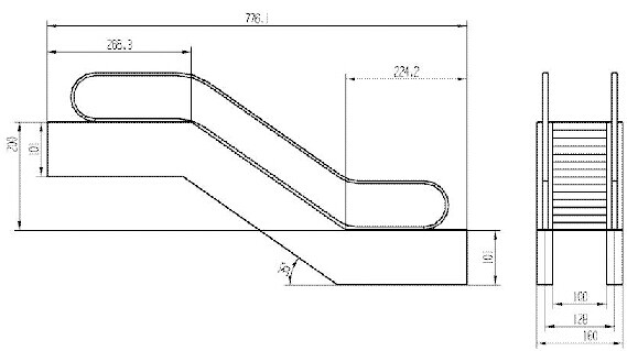 LG-DTF02型 扶梯部件安裝與調(diào)整實訓(xùn)設(shè)備(工程型)