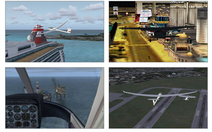 民航飛機(jī)模擬系統(tǒng)軟件 飛行模擬軟件