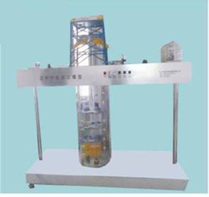 礦山立井開鑿施工模型