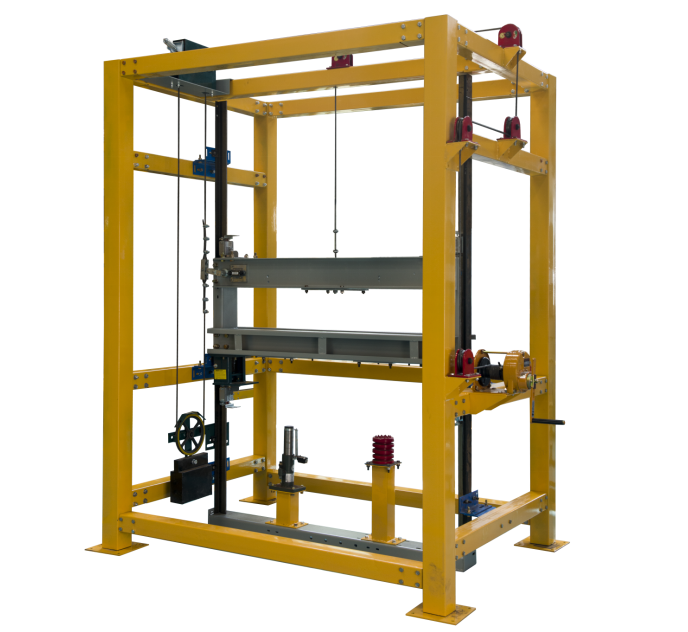 電梯限速器安全鉗聯(lián)動機(jī)構(gòu)實(shí)訓(xùn)考核裝置