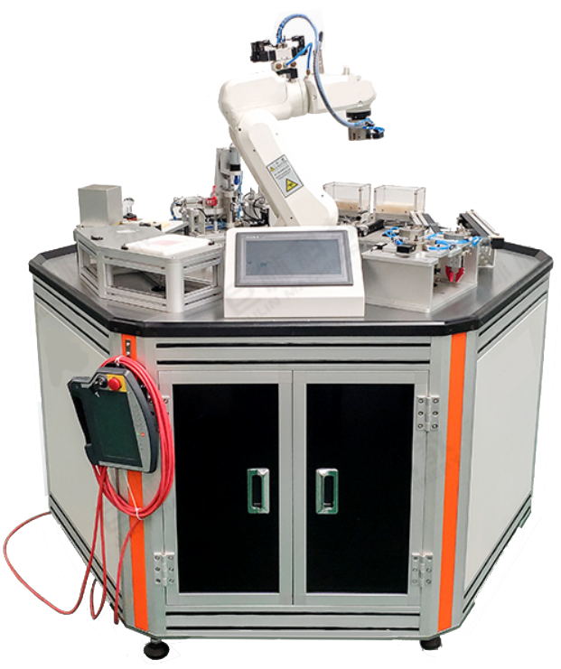 LGJ-SJ40智能機(jī)器人(六面式)組合裝配實訓(xùn)裝置