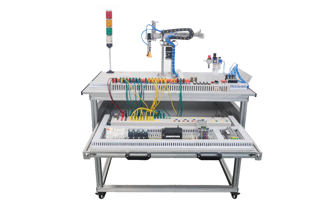 LGJ-SJ74光機(jī)電一體化四自由度氣動機(jī)械手實訓(xùn)裝置