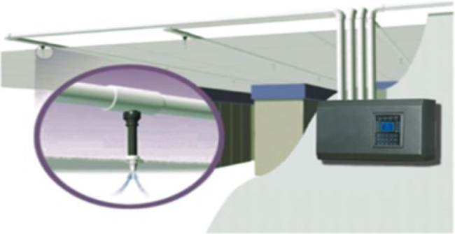 管網(wǎng)式極早期煙霧探測(cè)報(bào)警系統(tǒng)實(shí)訓(xùn)裝置