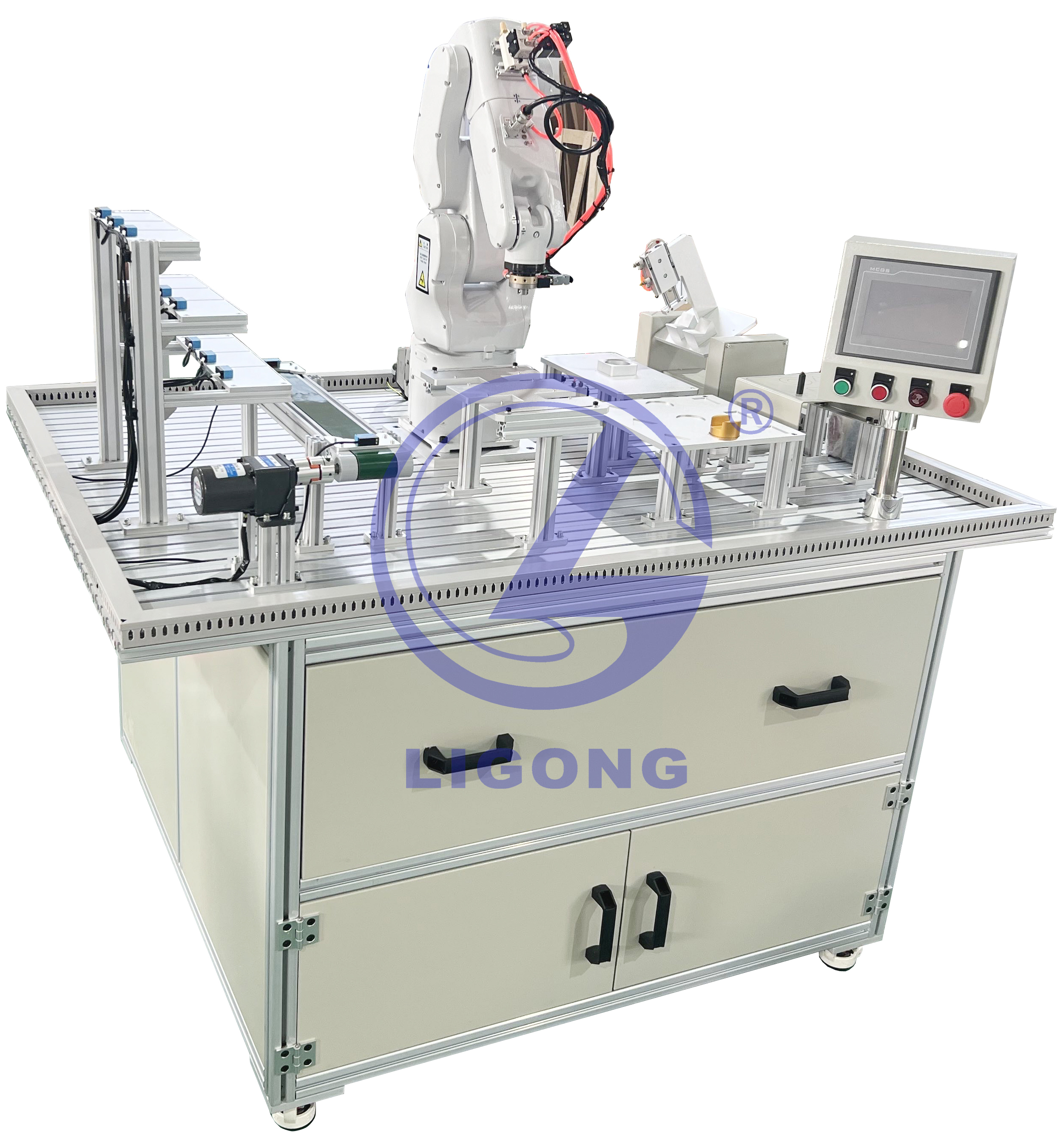 埃夫特工業(yè)機(jī)器人實(shí)訓(xùn)平臺裝置